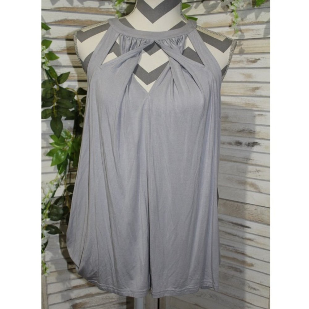 Doe & Rae sleeveless tunic top (1342)🦋